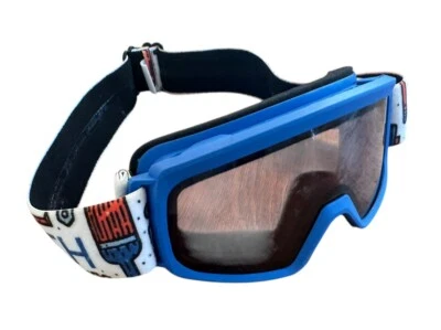 Smith Goggles 赌徒蓝色青少年滑雪滑雪板冬季工具主题 — 第 1/4 张图片