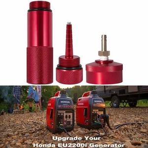 Extended Run Gas Cap+Oil Change Funnel+Magnetic Oil Dipstick For Honda EU2200i - Picture 1 of 9