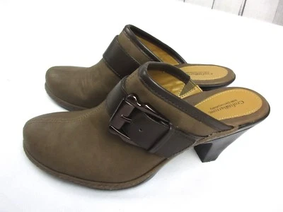 Zueco Croft and Borrow Mujer Talla 9.5 Marrón Sin Cordones Foto 1 de 4