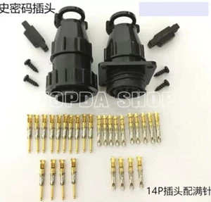 1 set Connettore 14P foro 182649-1 spina 206043-1 presa - Foto 1 di 1