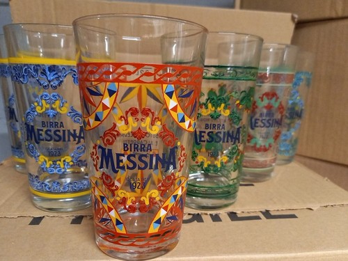 Bicchieri Da Birra Messina Da 0,40 CL - Set Da 6 Pezzi Per Birra Alla Spina - Foto 10