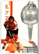 2003-04 ITG VIP MVP #11 Bobby Clarke JERSEY /50* - Philadelphia Flyers