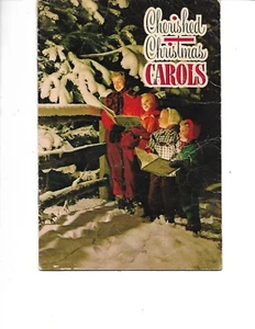 CHERISHED CHRISTMAS CAROLS NOTEN 1963 BANK GIVEAWAY RAR G+ ZUSTAND - Bild 1 von 3