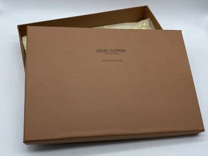 Louis Vuitton Gift Box Malletier A Paris Maison Fondee En 1854 w/ Paper 11x7x2" - Picture 1 of 11