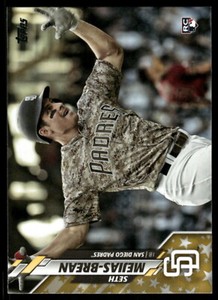 2020 Topps #370 Seth Mejias-Brean Gold Star Rookie Card RC