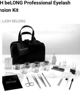 NEW LASH BELONG PROFESSIONAL EYELASH EXTENSION KIT NR NOS SEE DESCRIPTION - Picture 1 of 15