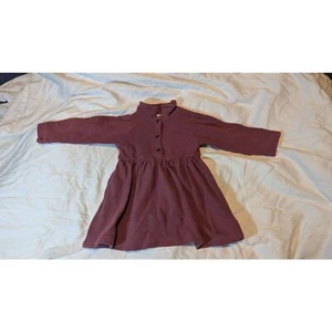 Zara Baby Turkish Cotton Purple Dress 2-3 Years - Picture 1 of 3