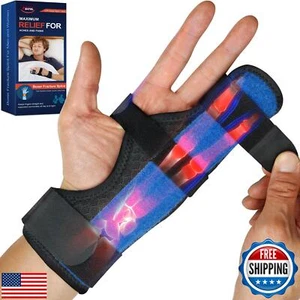 FEATOL Boxer Fingerschiene Mittelhandschiene Bandage, verstellbar Pinky Hand BH - Bild 1 von 5