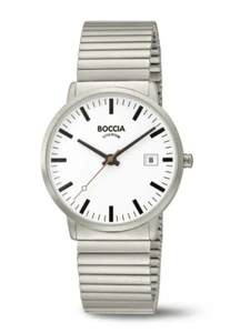 Boccia Titanium 3622-04 Unisex Ø38mm Esfera Estación con Banda Flexible Titanio - Imagen 1 de 2