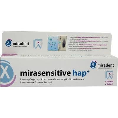 HAGER PHARMA GMBH MIRADENT Zahncreme mirasensitive hap+ 50ml PZN 9096881