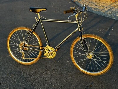 Bicicleta de montaña vintage Univega Rover Sport 1984 Chromoly 100 % original Survivor azul Foto 1 de 4