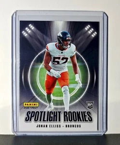 Jonah Elliss Rookie 2024 Panini Spotlight Rookies NFL #36 Card Broncos 1 of 1426 - Picture 1 of 2