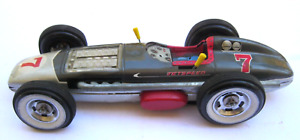 Yonezawa Electric Jet Speed Indy Racer Tin Car missing man and steering REDUCED!