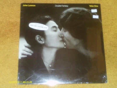 John Lennon,Yoko Ono LP Double Fantasy ('80 Canada press--misprint cover) SEALED - Image 1 of 2