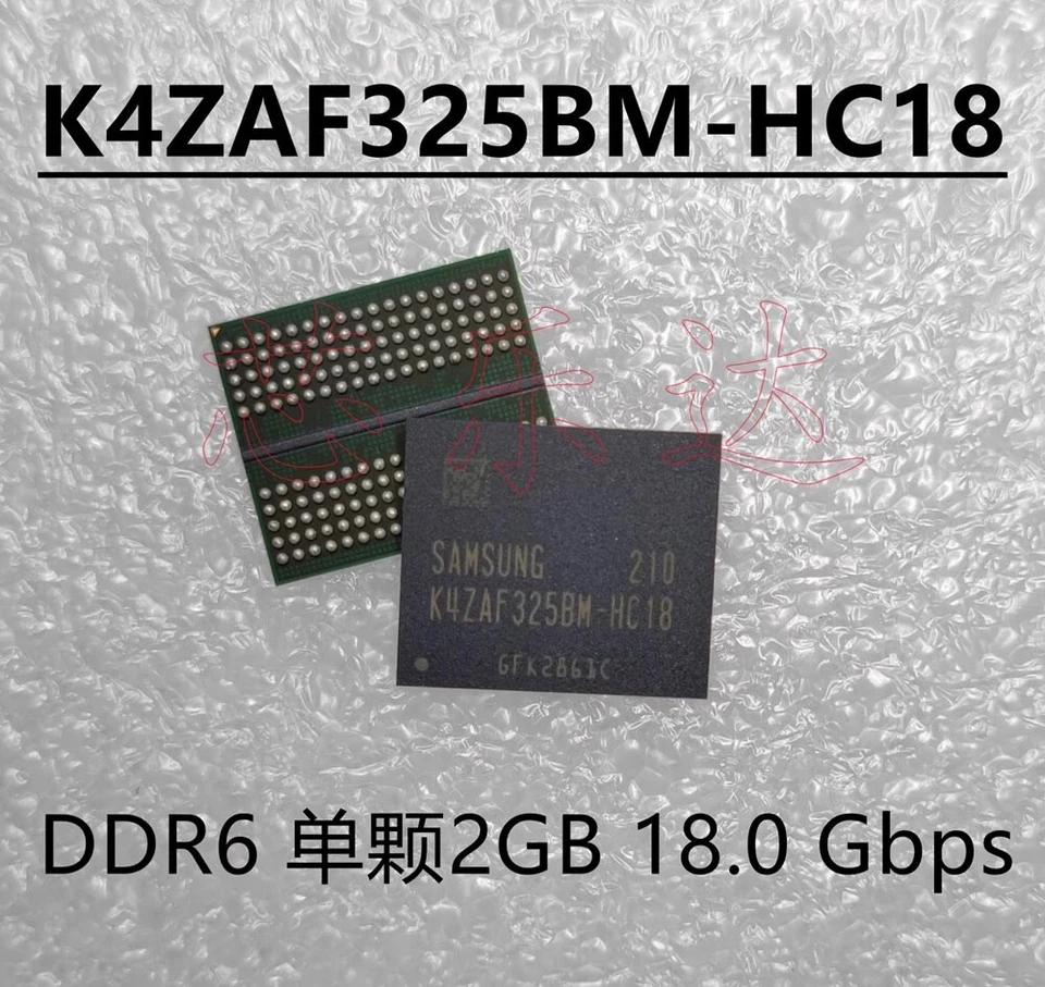 NEW SAMSUNG K4ZAF325BM-HC18 BGA chipset With Solder Balls Original - Image 1 of 1