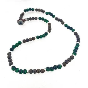 Collana Unisex GERBA C20 con Pietre Naturali e Argento 925 50cm - Imagen 1 de 3