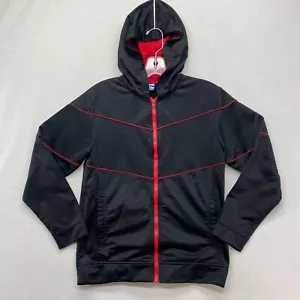 Boys STARTER Softshell Jacket Full Zip Up Hoodie Hooded Sweatshirt XL 14-16 Kids - Picture 1 of 6