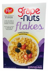 Post Grape Nuts Flakes Cereal 18 oz - Picture 1 of 1