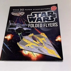 Star Wars gefaltete Flyer - Machen Sie 30 Papier-Sternenjäger - unbenutzt - Bild 1 von 23