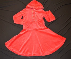 Gymboree CUPCAKE CUTIE Vestido con Capucha de Terciopelo Rojo Dulce Nuevo con Etiquetas 10 - Imagen 1 de 4