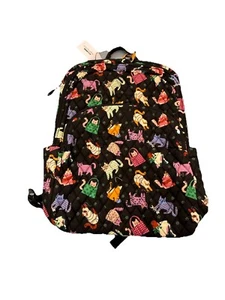 Vera Bradley Herding Cats Essential Large Laptop Backpack NWT - Picture 1 of 7