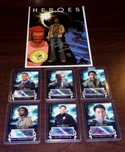Heroes Season 1 Autographed Cards Tim Kring Signed San Diego Comic Con Exclusive - Picture 1 of 11