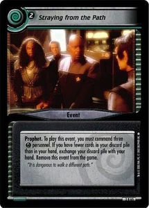 Star Trek CCG 2E Energize Straying From The Path 2R65 - Picture 1 of 1