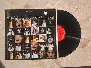 MAHALIA JACKSON IN CONCERT EASTER SUNDAY RECORD ALBUM Columbia VG+ - Picture 1 of 8