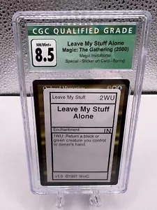 Tarjeta Never Trust a Blue Mage Magic The Gathering Invitational Playtest con clasificación CGC - Imagen 1 de 2