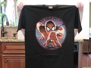 Vintage Spider-man Large T-shirt Scaling Building 1999  Never worn - Picture 1 of 1