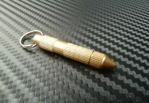 SOLID BRASS KEYRING SCREWDRIVER SET - Picture 1 of 7