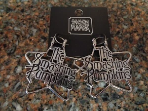 The Smashing Pumpkins Stern Logo Metall Creolen Corgan Brandneu auf Karte - Bild 1 von 4