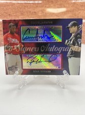 2006 Topps Co-Signers - Dual Autographs #CS-62 Ryan Howard, Conor Jackson (AU)