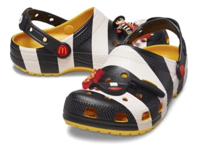 Crocs X McDonald's Hamburglar Classic Clog Men's Size 11 New - Image 1 of 4