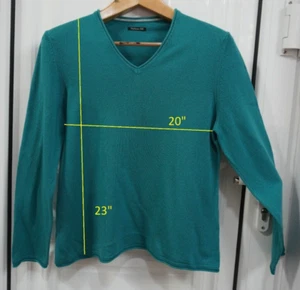 Emilia Parker sz 40 sweater cashmere/silk jumper - Picture 1 of 5
