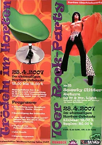 70er Rock Party Hamm 2007 Veranstaltungsposter A2 - Bild 1 von 1
