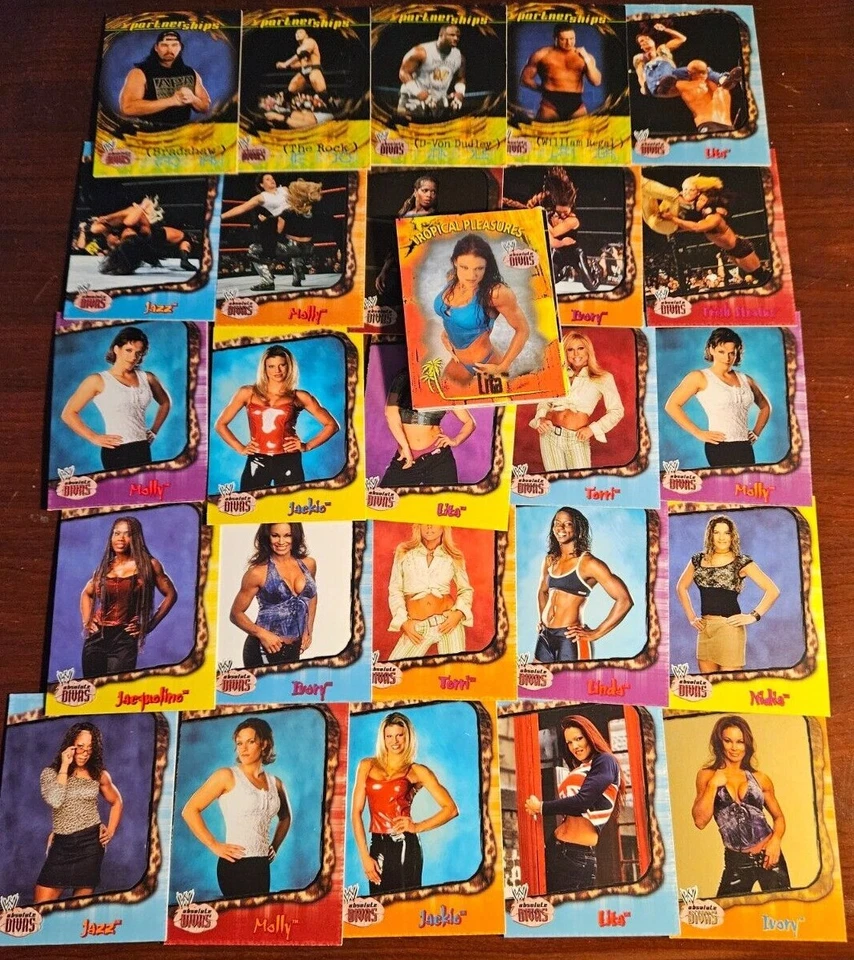 2002 FLEER WWE ABSOLUTE DIVAS YOU PICK SEE SCANS OF EVERY CARD BEAUTIFUL GIRLS!! - Image 1 of 2