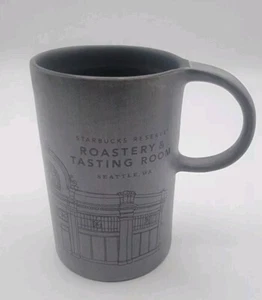 Tazza caffè Starbucks Reserve Roastery Seattle grigio ardesia 10 oz 2016 tazza - Foto 1 di 7