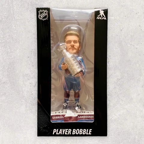 GABRIEL LANDESKOG COLORADO AVALANCHE 2022 STANLEY CUP BOBBLEHEAD BRAND NEW NICE! Cover