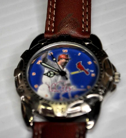 1998 Mark McGuire Men's Home Run Hero Watch Untested Cover