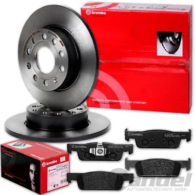 brembo BREMSSCHEIBEN + BELÄGE VORNE passend für RENAULT TWINGO 3 + SMART 453 - Bild 1 von 3