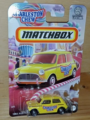 Matchbox Superfast / MB 765 - '64 Austin Mini Cooper - Yellow - Charleston Chew - Image 1 of 4