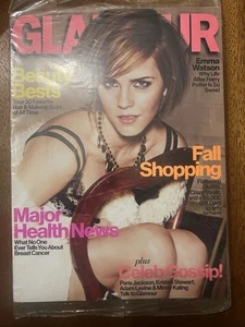 EMMA WATSON October 2012 GLAMOUR Magazine NEW / STILL FACTORY SEALED - Picture 1 of 1