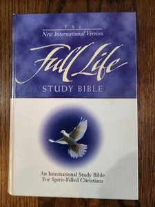 Full Life Study Bible NIV Hardcover Donald Stamps 1992 - Foto 1 di 8