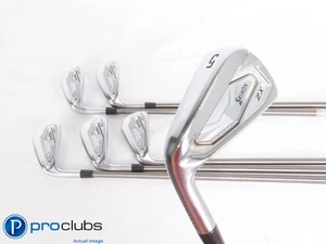 Nice! Left Handed Srixon ZX5 MKII 5-PW Irons - SteelFiber fc90cw Regular 429759 - Picture 1 of 6