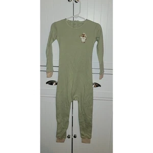 Little Keeper Sleeper 3T grün bestickt Einteiler Pyjama Overall Unisex - Bild 1 von 6