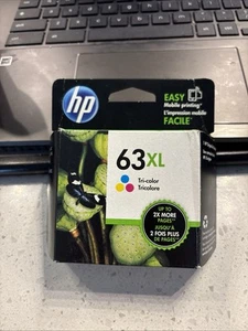 HP 63XL Black/Tri-color Original Ink Cartridges - Photo 1/2