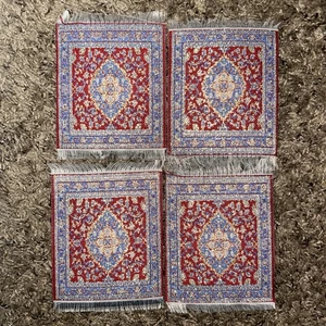 Mini Teppich Untersetzer oder Puppenhaus Teppich Mini Teppiche - Bild 1 von 2