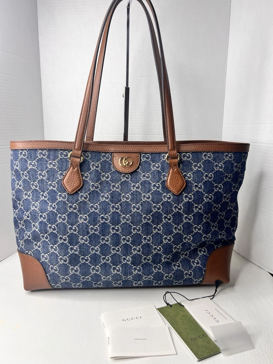 Gucci Denim Exterior Bags & Handbags for Women for sale | eBay