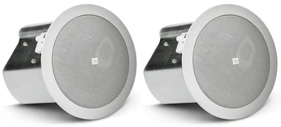 Pair JBL CONTROL 14C/T 4" 25w 70v In-Ceiling Speakers For Restaurant/Bar/Cafe - Image 1 of 4
